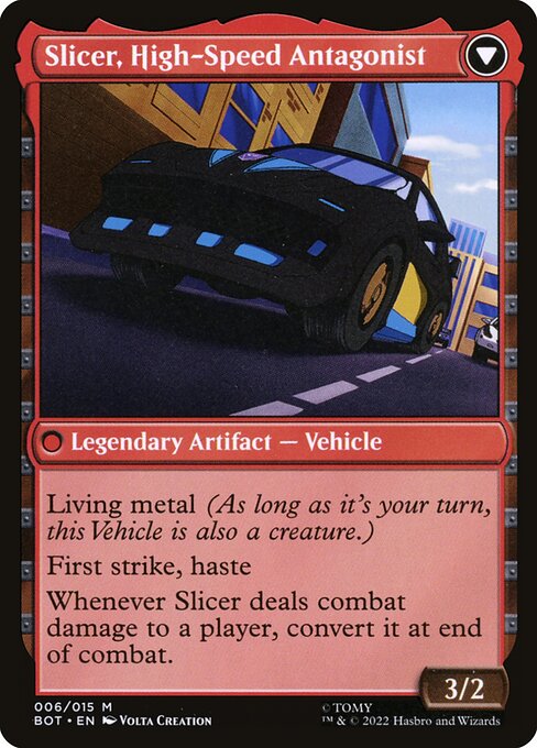Slicer, Hired Muscle // Slicer, High-Speed Antagonist (reverso)