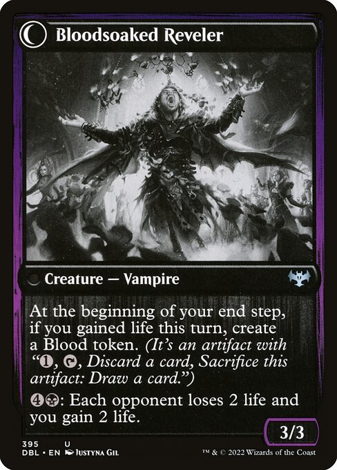 Restless Bloodseeker // Bloodsoaked Reveler (reverso)