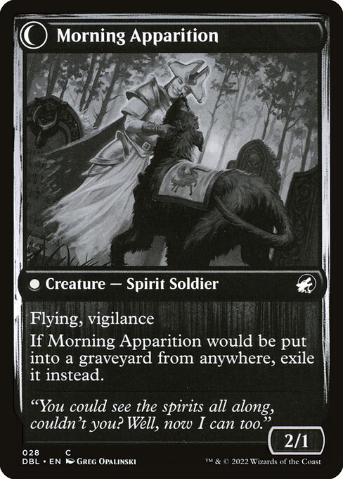 Mourning Patrol // Morning Apparition (reverso)