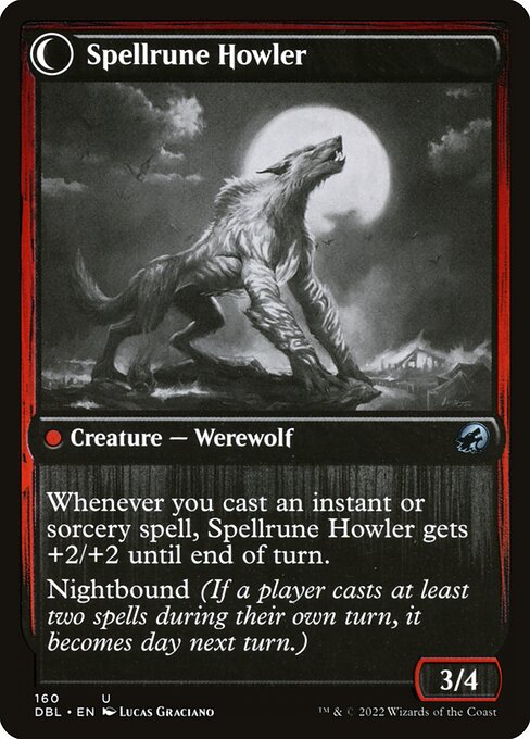 Spellrune Painter // Spellrune Howler (reverso)