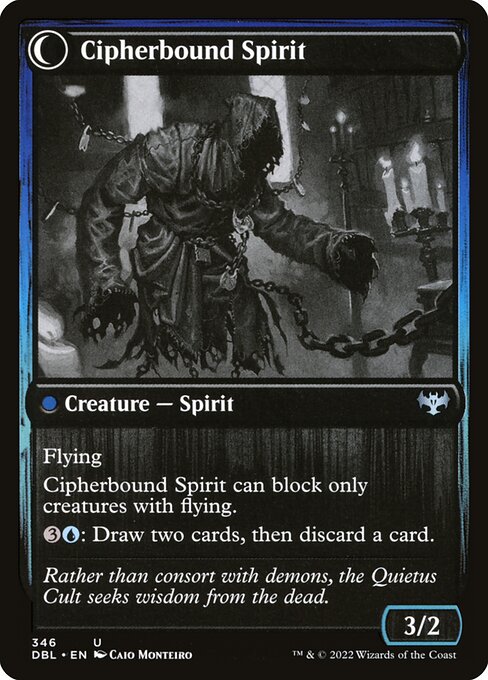 Soulcipher Board // Cipherbound Spirit (reverso)