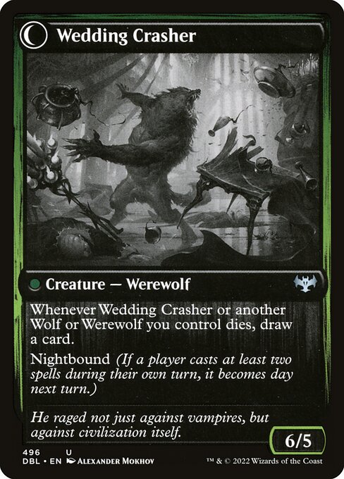 Wolfkin Outcast // Wedding Crasher (reverso)