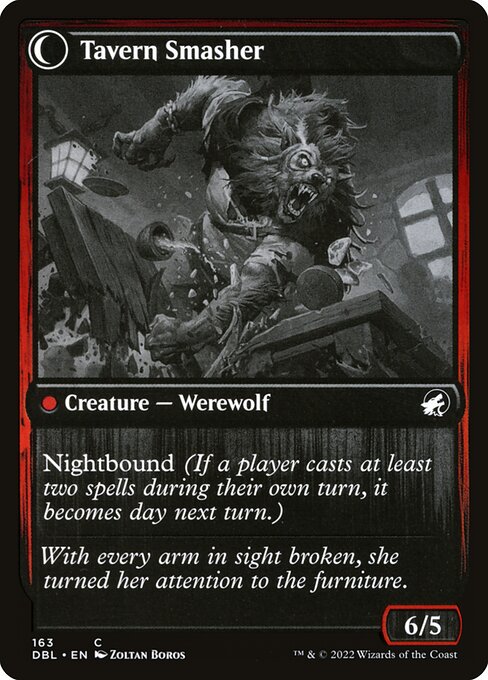 Tavern Ruffian // Tavern Smasher (reverso)