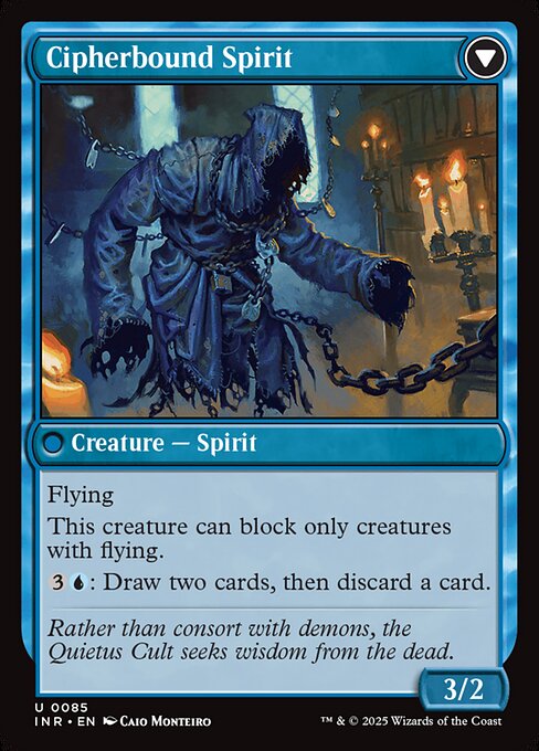 Soulcipher Board // Cipherbound Spirit (reverso)