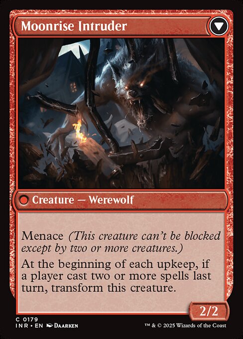 Village Messenger // Moonrise Intruder (reverso)