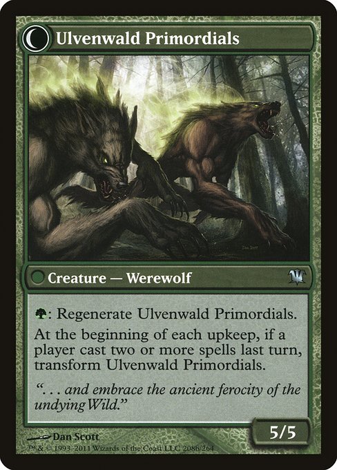 Ulvenwald Mystics // Ulvenwald Primordials (reverso)