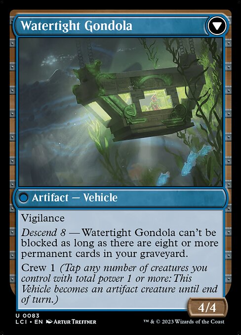 Waterlogged Hulk // Watertight Gondola (reverso)