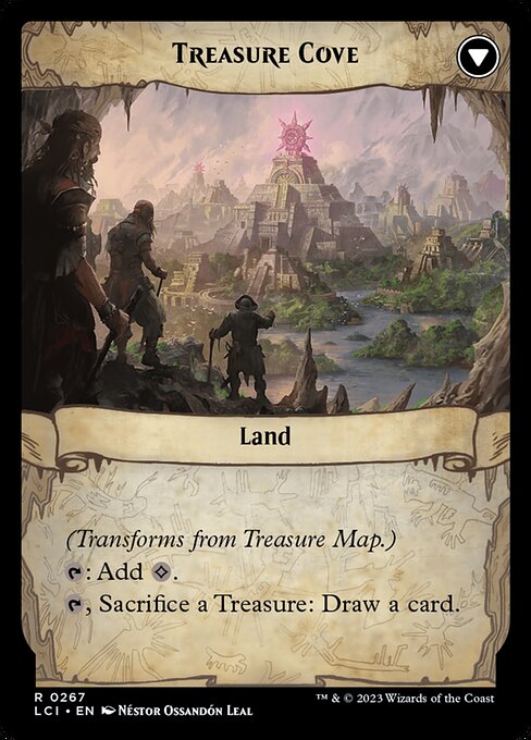 Treasure Map // Treasure Cove (reverso)