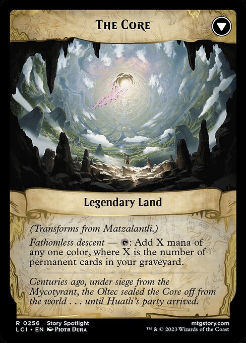 Matzalantli, the Great Door // The Core (reverso)