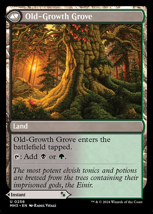 Revitalizing Repast // Old-Growth Grove (reverso)