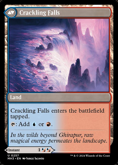 Rush of Inspiration // Crackling Falls (reverso)