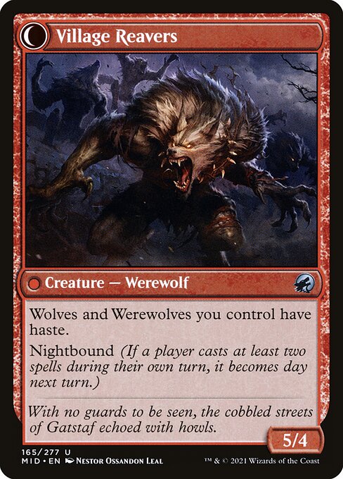 Village Watch // Village Reavers (reverso)