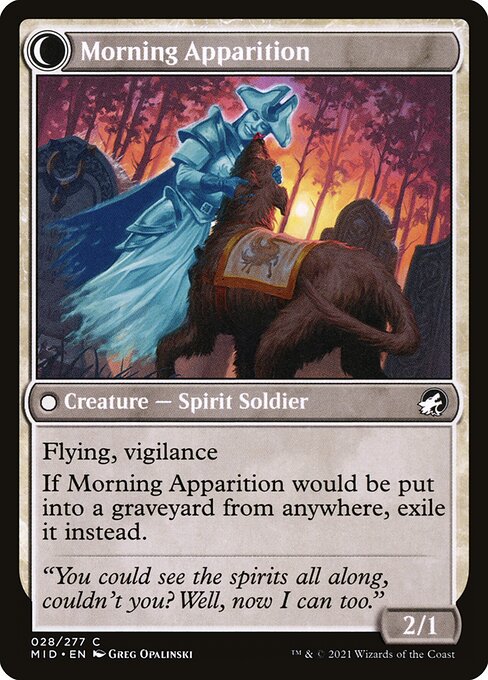 Mourning Patrol // Morning Apparition (reverso)