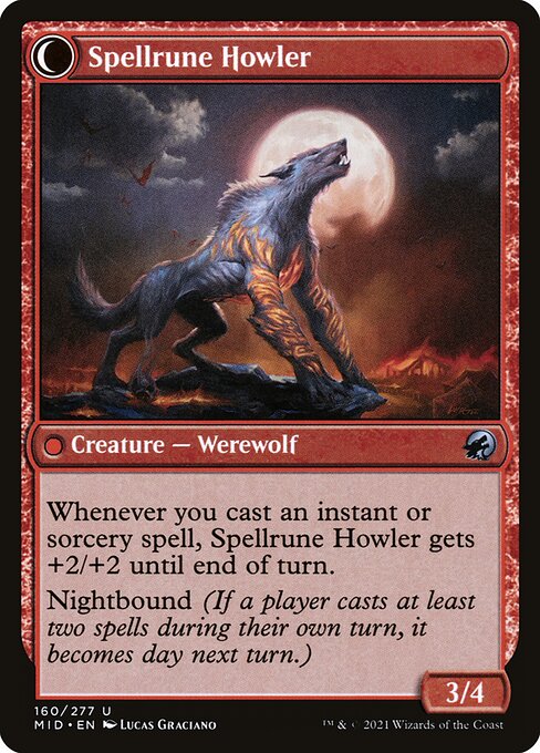 Spellrune Painter // Spellrune Howler (reverso)