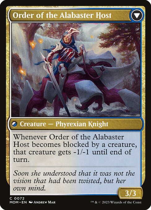 Order of the Mirror // Order of the Alabaster Host (reverso)