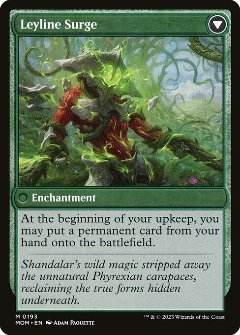 Invasion of Shandalar // Leyline Surge (reverso)