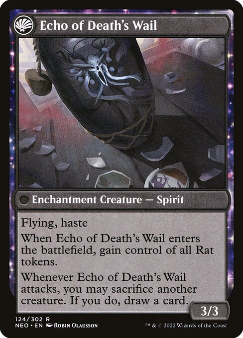 Tribute to Horobi // Echo of Death's Wail (reverso)