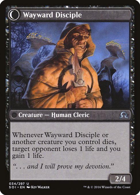Pious Evangel // Wayward Disciple (reverso)