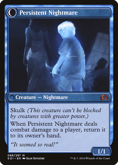 Startled Awake // Persistent Nightmare (reverso)