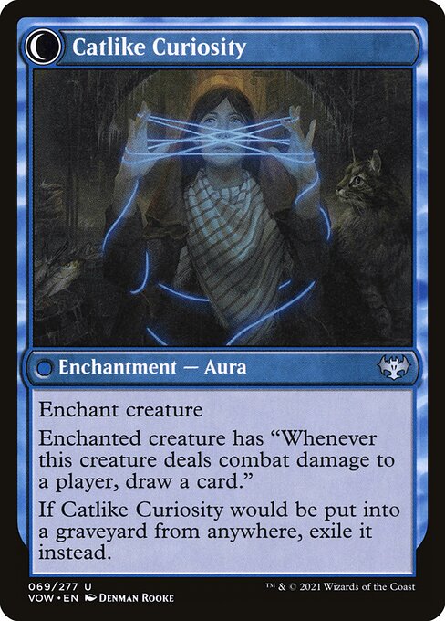 Mischievous Catgeist // Catlike Curiosity (reverso)