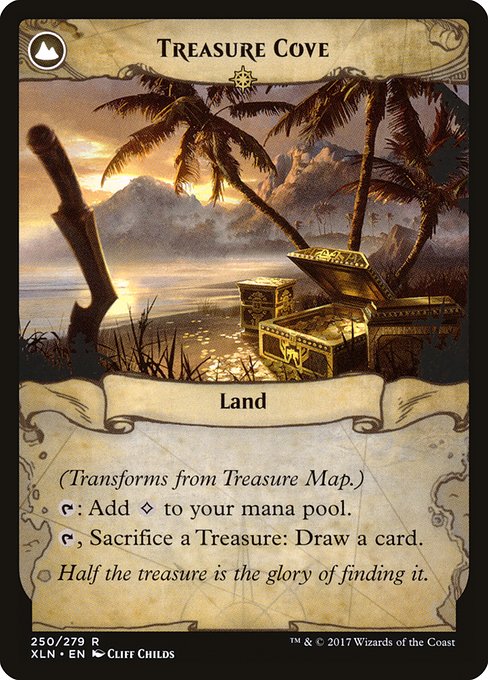 Treasure Map // Treasure Cove (reverso)