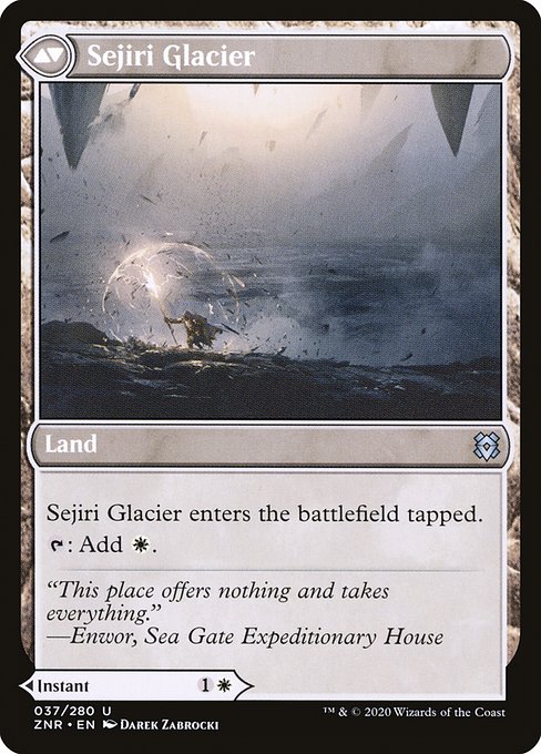 Sejiri Shelter // Sejiri Glacier (reverso)